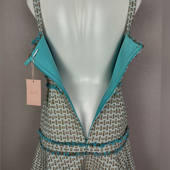 ALEXIS  Medalia Tweed Minidress - French Tweed Size Large - Picture 10 of 15